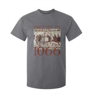 Medieval Bayeux Tapestry Hastings 1066 T Shirt For Kid Funny Party Like It's 1066 History Lover TS09 Charcoal Print Your Wear