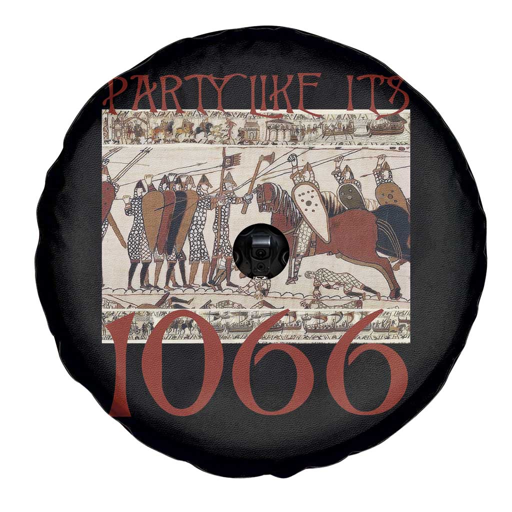 Medieval Bayeux Tapestry Hastings 1066 Spare Tire Cover Funny Party Like It's 1066 History Lover TS09 Print Your Wear