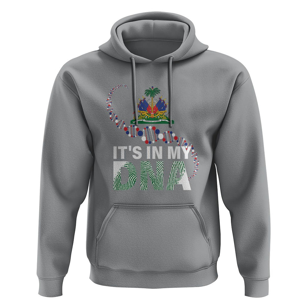 Haitian Hoodie It's In My DNA Haiti Patriotic TS09 Sport Gray Printyourwear