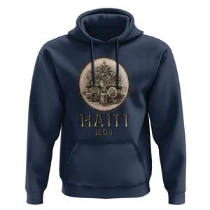 Haitian Hoodie Revolution 1804 Haiti Flag Vintage TS09 Navy Printyourwear