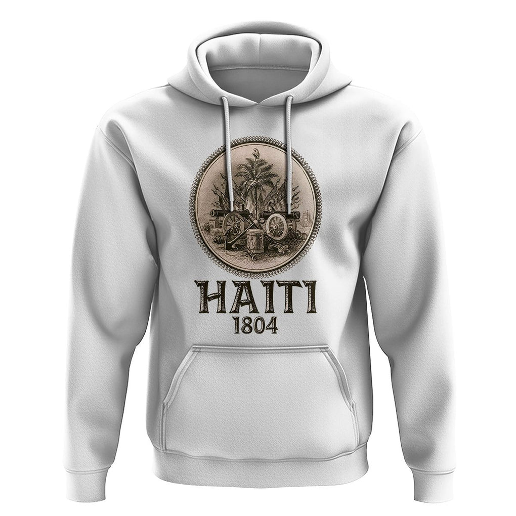 Haitian Hoodie Revolution 1804 Haiti Flag Vintage TS09 White Printyourwear