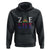 Haitian Hoodie Zoe Life Haiti Patriotic TS09 Black Printyourwear