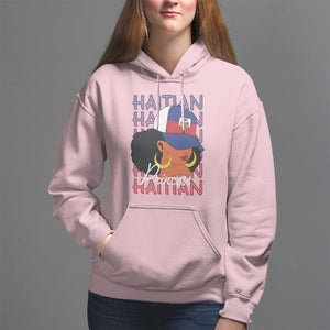 Haitian Princess Hoodie Proud Ayiti Woman Girl Haiti TS09 Light Pink Printyourwear