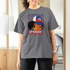 Haitian Princess T Shirt For Women Proud Ayiti Woman Girl Haiti TS09 Charcoal Printyourwear