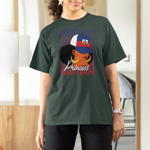 Haitian Princess T Shirt For Women Proud Ayiti Woman Girl Haiti TS09 Dark Forest Green Printyourwear