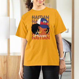 Haitian Princess T Shirt For Women Proud Ayiti Woman Girl Haiti TS09 Gold Printyourwear