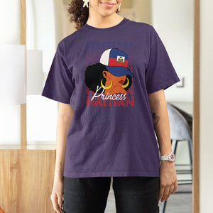 Haitian Princess T Shirt For Women Proud Ayiti Woman Girl Haiti TS09 Purple Printyourwear