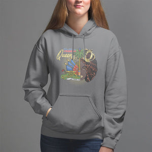 Haitian Princess Hoodie Proud Ayiti Woman Girl Haiti TS09 Charcoal Printyourwear