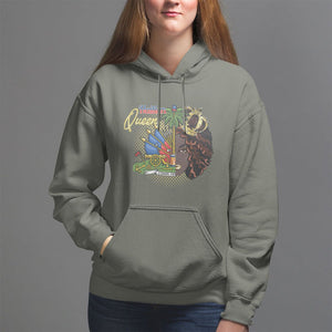Haitian Princess Hoodie Proud Ayiti Woman Girl Haiti TS09 Military Green Printyourwear