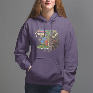 Haitian Princess Hoodie Proud Ayiti Woman Girl Haiti TS09 Purple Printyourwear