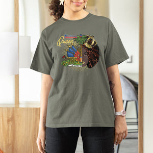 Haitian Princess T Shirt For Women Proud Ayiti Woman Girl Haiti TS09 Military Green Printyourwear