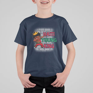 Haiti Young King Haitian Black Boys Kids T Shirt For Kid TS09 Navy Printyourwear