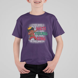 Haiti Young King Haitian Black Boys Kids T Shirt For Kid TS09 Purple Printyourwear