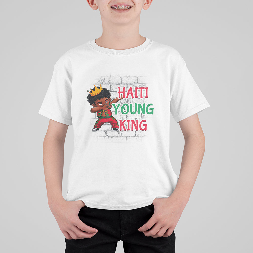 Haiti Young King Haitian Black Boys Kids T Shirt For Kid TS09 White Printyourwear
