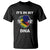 Haitian Jamaican T Shirt It's In My DNA TS09 Black Printyourwear