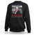 George Washington Sweatshirt It's Only Treason If You Lose 4th Of July TS09 Black Print Your Wear
