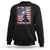 George Washington Sweatshirt If You Ain't First You're Last 4th Of July TS09 Black Print Your Wear