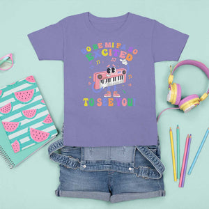 Music Teacher T Shirt For Kid Do Re Mi Fa So Excited To See You TS09 Violet Print Your Wear