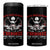 Native American Cherokee 4 in 1 Can Cooler Tumbler Pride Respect Courage Indigenous TS09 One Size: 16 oz Black Print Your Wear