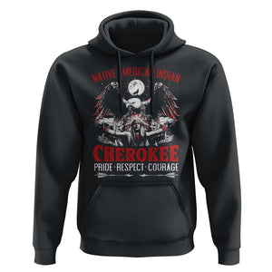 Native American Cherokee Hoodie Pride Respect Courage Indigenous TS09 Black Print Your Wear