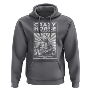 American Indian Crazy Horse Lakota Hoodie TS09 Charcoal Print Your Wear