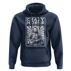 American Indian Crazy Horse Lakota Hoodie TS09 Navy Print Your Wear