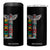 Native American Alaska 4 in 1 Can Cooler Tumbler Ketchikan Totem Pole TS09 One Size: 16 oz Black Print Your Wear