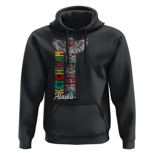 Native American Alaska Hoodie Ketchikan Totem Pole TS09 Black Print Your Wear