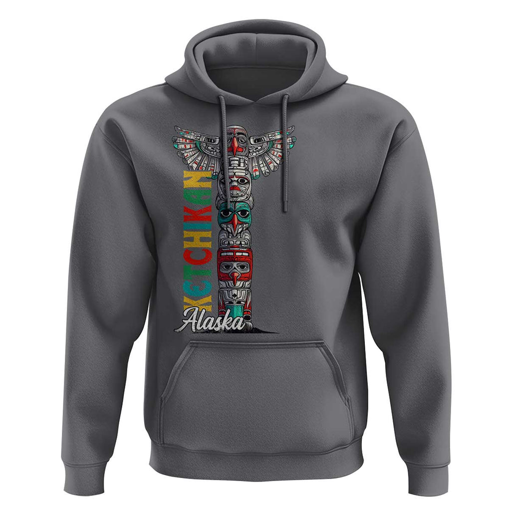 Native American Alaska Hoodie Ketchikan Totem Pole TS09 Charcoal Print Your Wear
