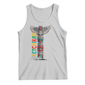 Native American Alaska Tank Top Ketchikan Totem Pole TS09 Ash Print Your Wear