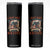 Native American Skinny Tumbler May Not Be Full Blooded My Heart 100% Native TS09 Black Print Your Wear