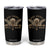 Native American Tumbler Cup Make America Native Again Wild Life TS09 Black Print Your Wear