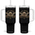 Native American Tumbler With Handle Make America Native Again Wild Life TS09 One Size: 40 oz Black Print Your Wear