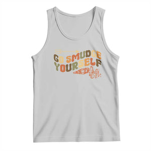Native American Tank Top Go Smudge Yourself Retro TS09 Ash Print Your Wear