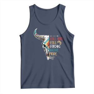 Native Pride Still Here Still Strong American Indian Tank Top TS09 Navy Print Your Wear