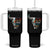 Native Pride Still Here Still Strong American Indian Tumbler With Handle TS09 One Size: 40 oz Black Print Your Wear