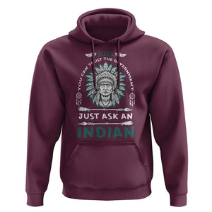 American Indian Hoodie You Can Trust The Government TS09 Maroon Print Your Wear