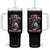 Native American Tumbler With Handle No One Is Illegal On Stolen Land TS09 One Size: 40 oz Black Print Your Wear