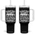 Native American Tumbler With Handle Original Homeland Security TS09 One Size: 40 oz Black Print Your Wear