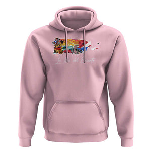 Puerto Rican Hoodie La Isla Del Encanto Puerto Rico TS09 Light Pink Print Your Wear