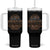 American Indian Legendary Retro Biker Motorcycle Rider Tumbler With Handle TS09 One Size: 40 oz Black Print Your Wear