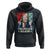 Funny Trump Hoodie You Missed Again Middle Finger Failed Assassination Attempt TS09 Black Print Your Wear