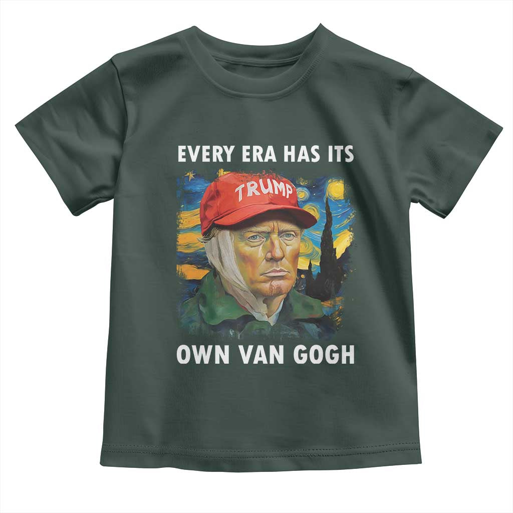 Funny Trump Baby Shirt Every Era Has Its Own Van Gogh Starry Night TS09 Dark Forest Green Print Your Wear