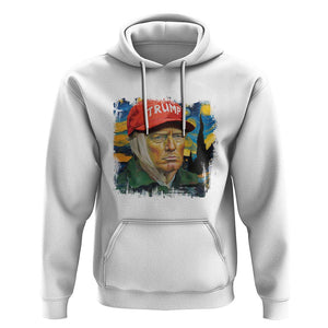 Funny Trump Hoodie Every Era Has Its Own Van Gogh Starry Night TS09 White Print Your Wear