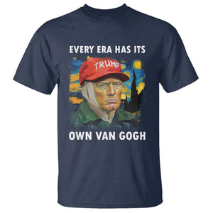 Funny Trump T Shirt Every Era Has Its Own Van Gogh Starry Night TS09 Navy Print Your Wear