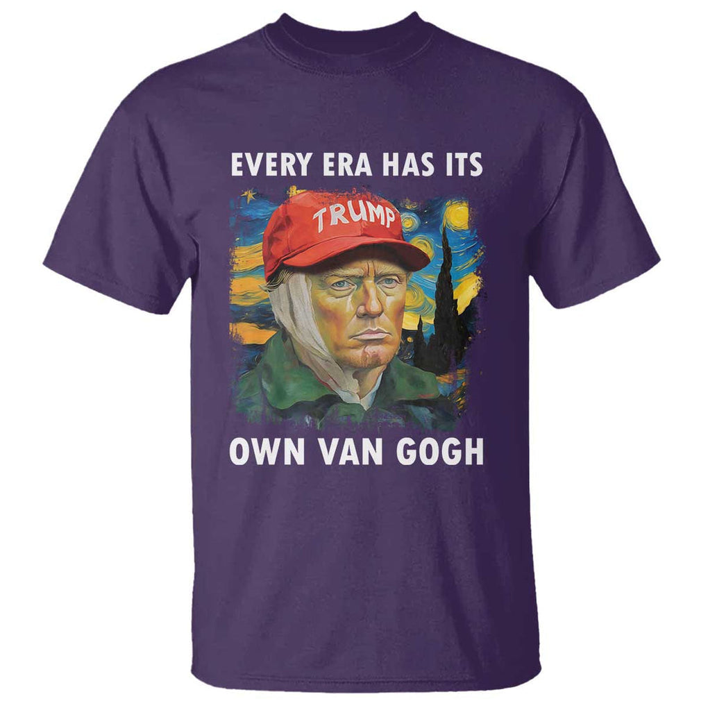 Funny Trump T Shirt Every Era Has Its Own Van Gogh Starry Night TS09 Purple Print Your Wear