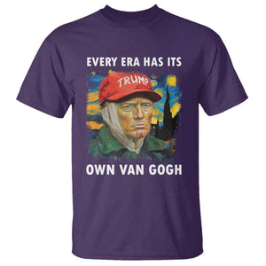 Funny Trump T Shirt Every Era Has Its Own Van Gogh Starry Night TS09 Purple Print Your Wear
