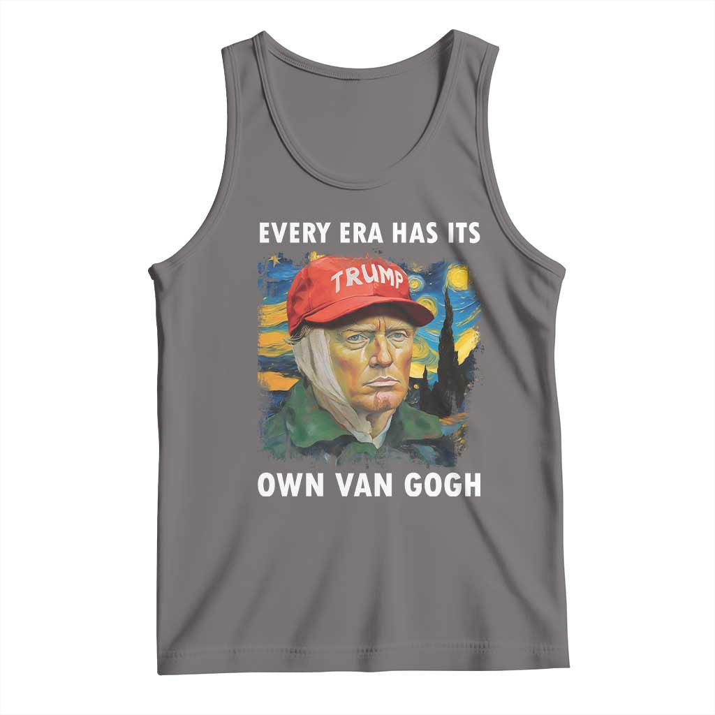 Funny Trump Tank Top Every Era Has Its Own Van Gogh Starry Night TS09 Deep Heather Print Your Wear