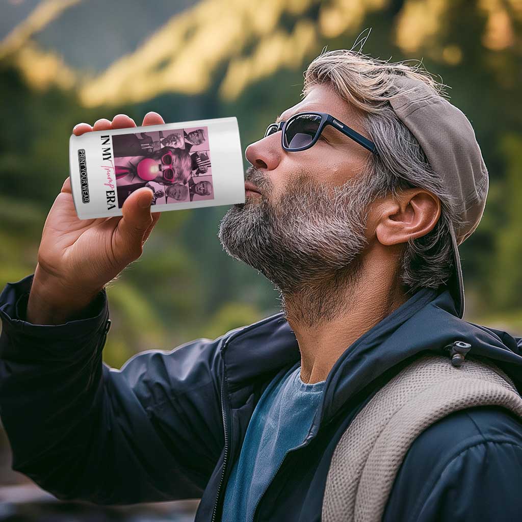 Trump Eras 4 in 1 Can Cooler Tumbler Trump Pink Era Tour TS09 Print Your Wear