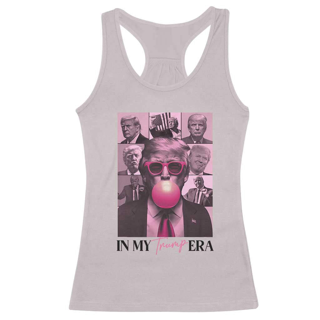 Trump Eras Racerback Tank Top Trump Pink Era 2024 Tour TS09 Ice Gray Print Your Wear